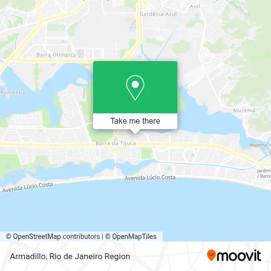 Armadillo map