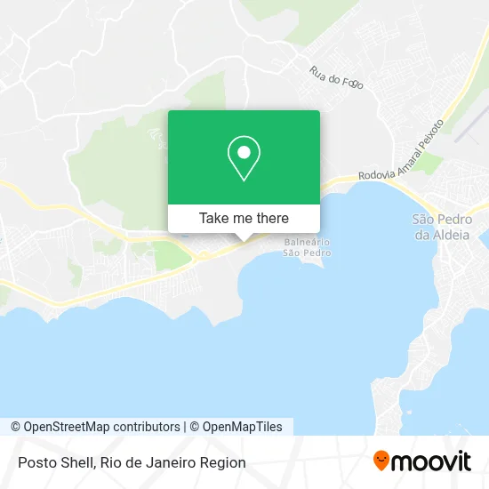 Posto Shell map