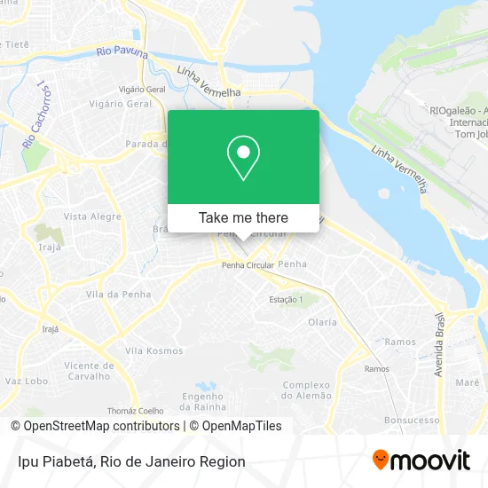Ipu Piabetá map