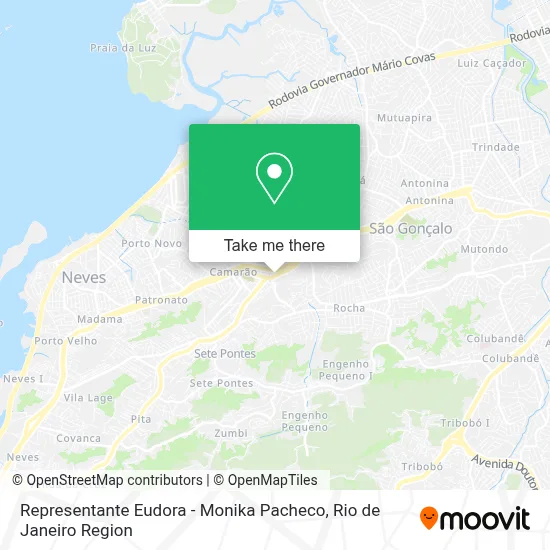 Representante Eudora - Monika Pacheco map