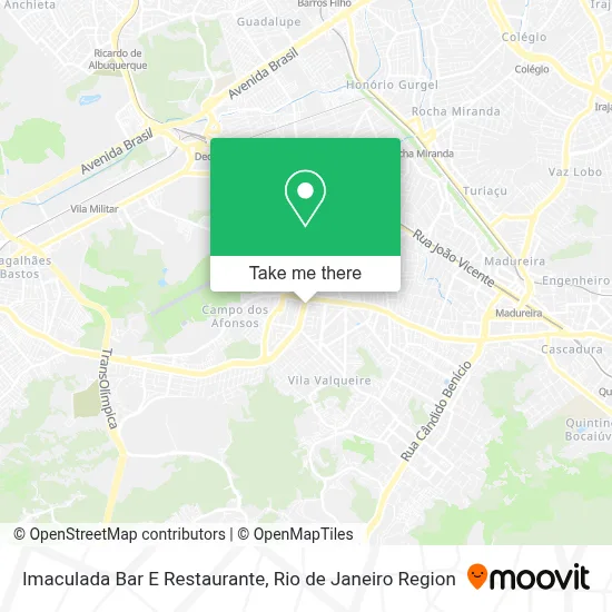 Imaculada Bar E Restaurante map