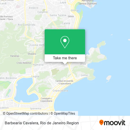 Barbearia Cavalera map