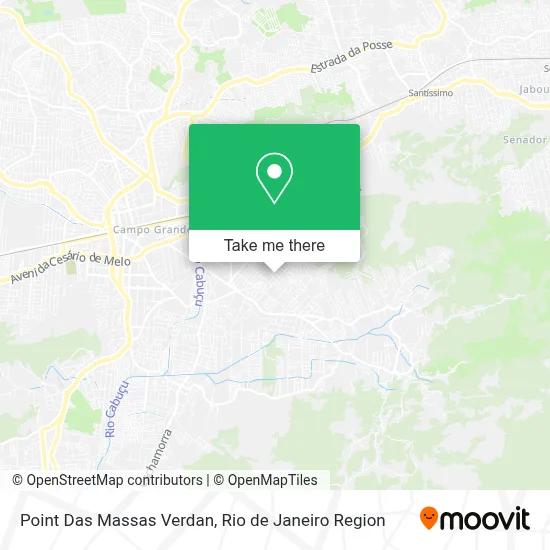 Point Das Massas Verdan map