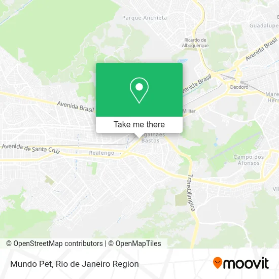 Mundo Pet map