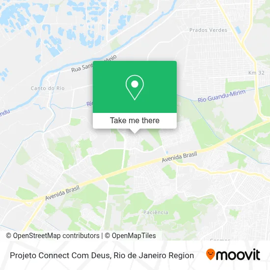 Projeto Connect Com Deus map