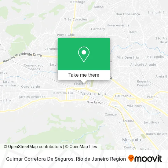 Guimar Corretora De Seguros map