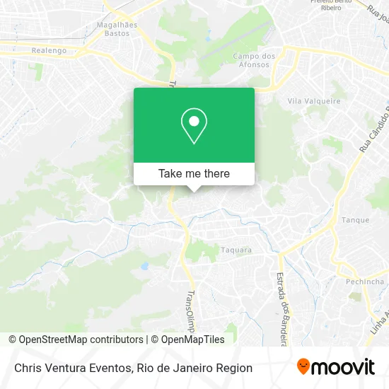 Chris Ventura Eventos map
