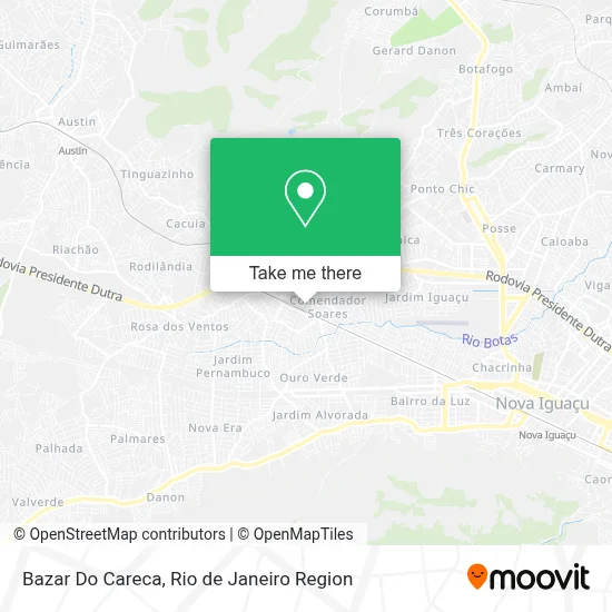 Bazar Do Careca map