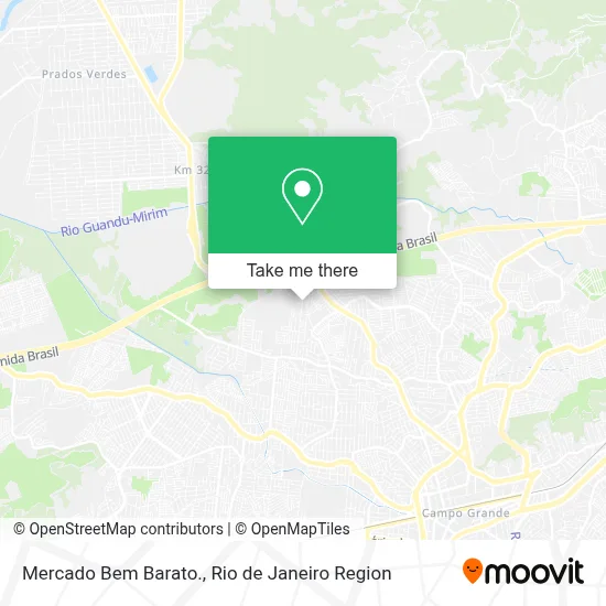 Mercado Bem Barato. map
