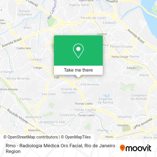 Rmo - Radiologia Médica Oro Facial map