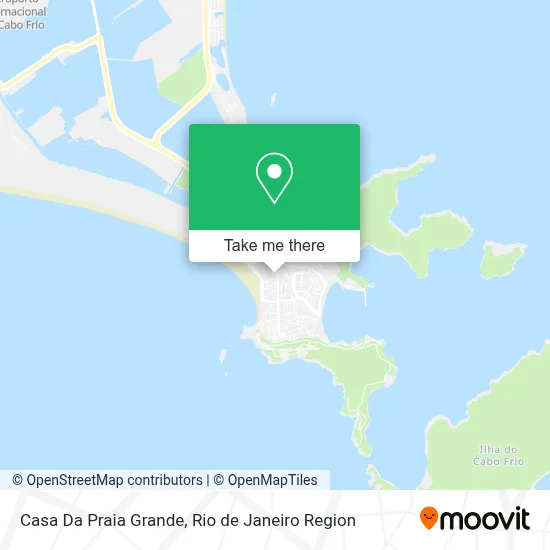 Casa Da Praia Grande map