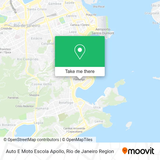 Auto E Moto Escola Apollo map
