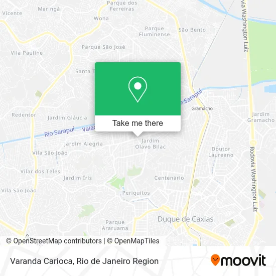 Varanda Carioca map