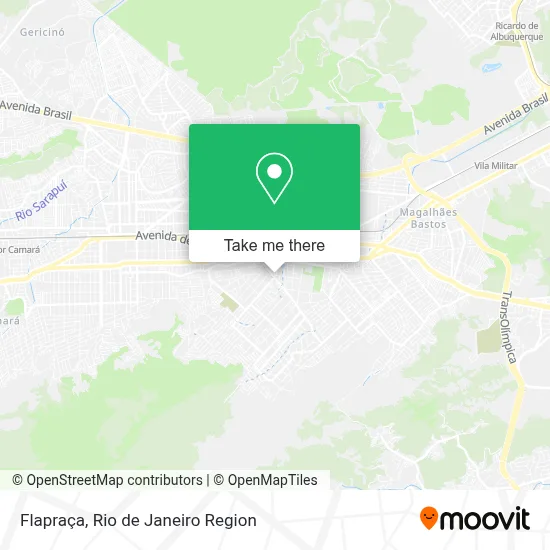 Flapraça map