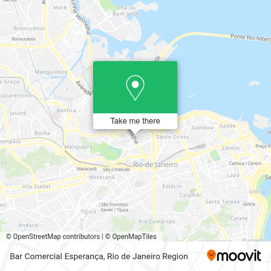 Bar Comercial Esperança map