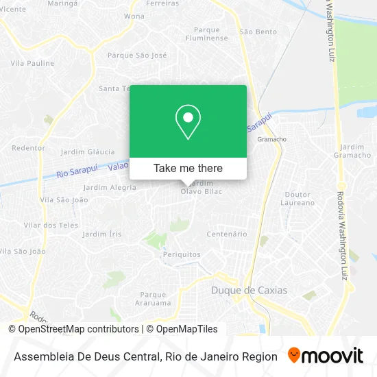 Assembleia De Deus Central map