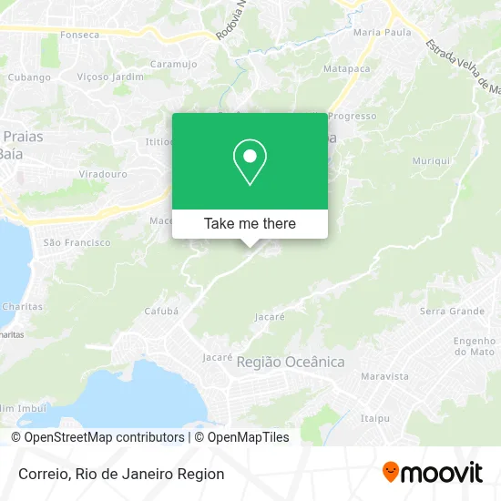 Correio map