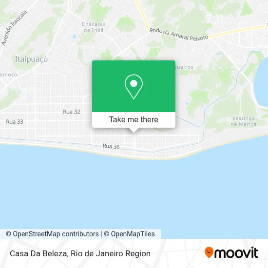 Casa Da Beleza map