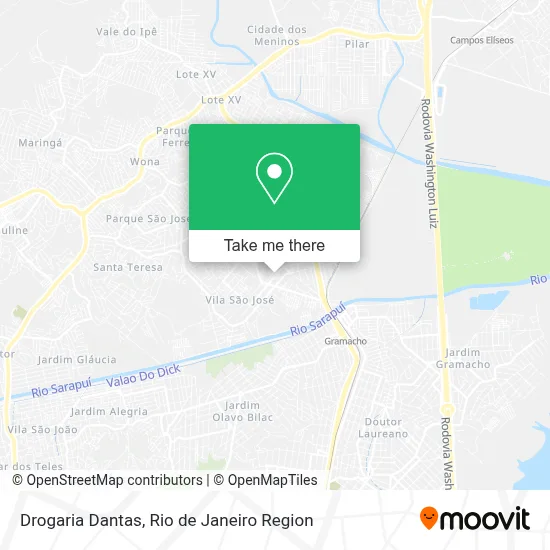 Drogaria Dantas map