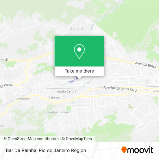 Bar Da Rainha map