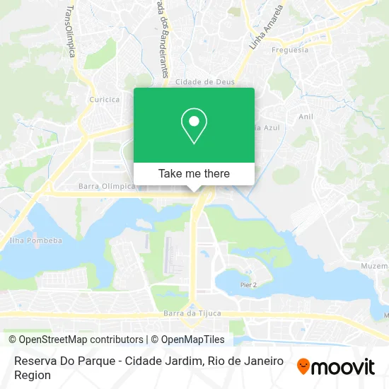 Reserva Do Parque - Cidade Jardim map