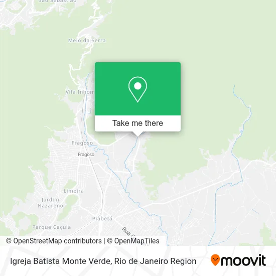 Igreja Batista Monte Verde map