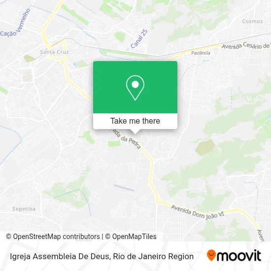 Igreja Assembleia De Deus map