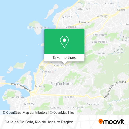 Delícias Da Sole map