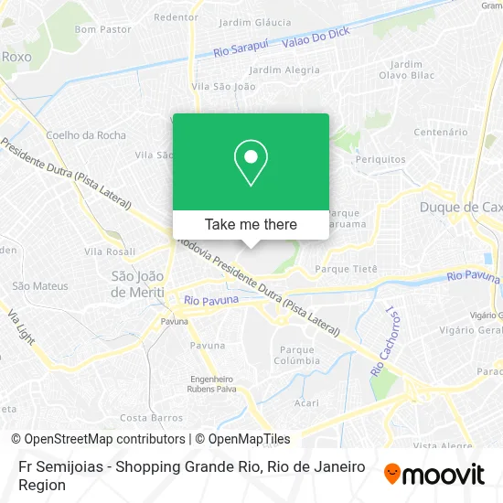 Fr Semijoias - Shopping Grande Rio map