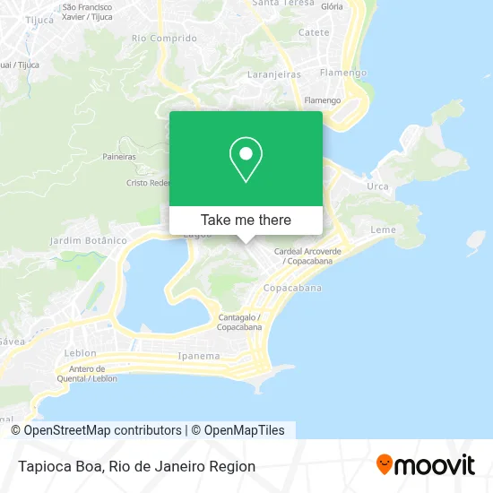 Tapioca Boa map