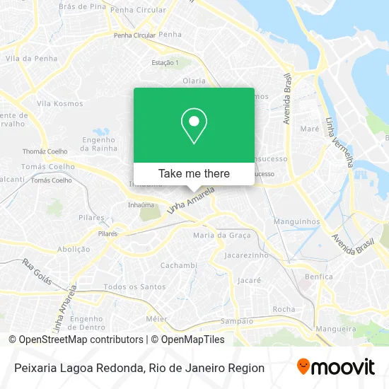 Peixaria Lagoa Redonda map