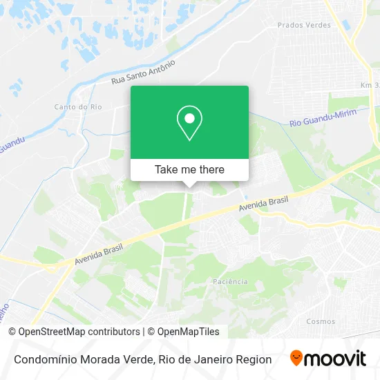 Condomínio Morada Verde map