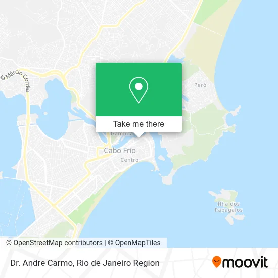 Dr. Andre Carmo map