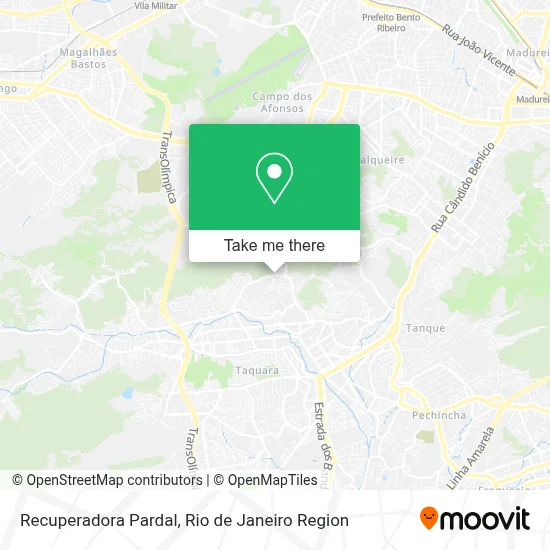 Recuperadora Pardal map
