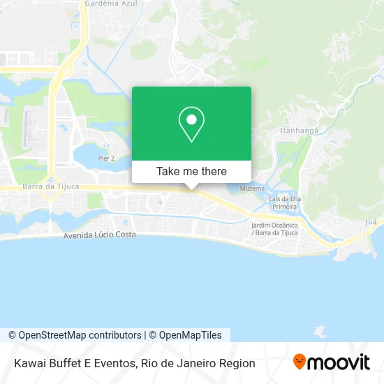 Kawai Buffet E Eventos map