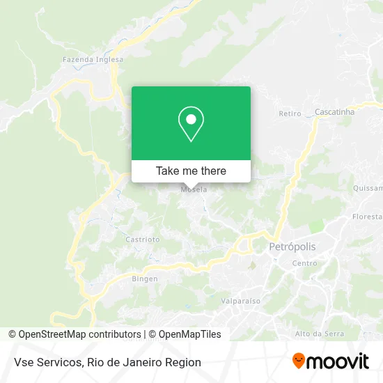 Vse Servicos map
