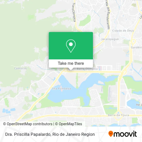Dra. Priscilla Papalardo map