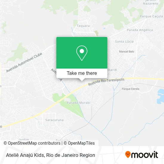 Ateliê Anajú Kids map