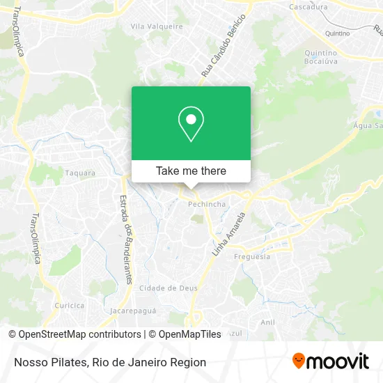 Nosso Pilates map