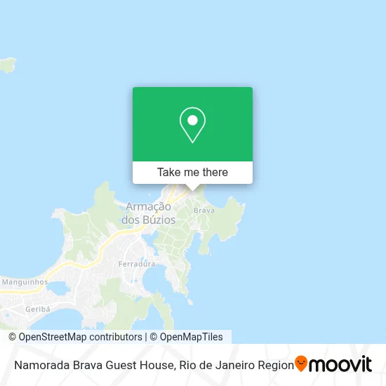 Namorada Brava Guest House map