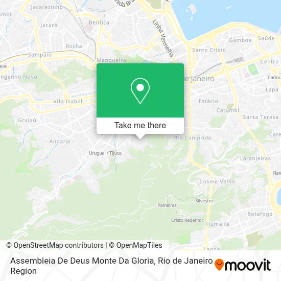 Assembleia De Deus Monte Da Gloria map