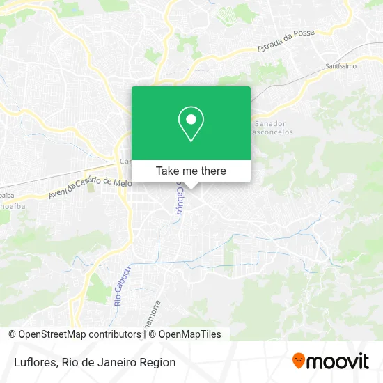 Luflores map