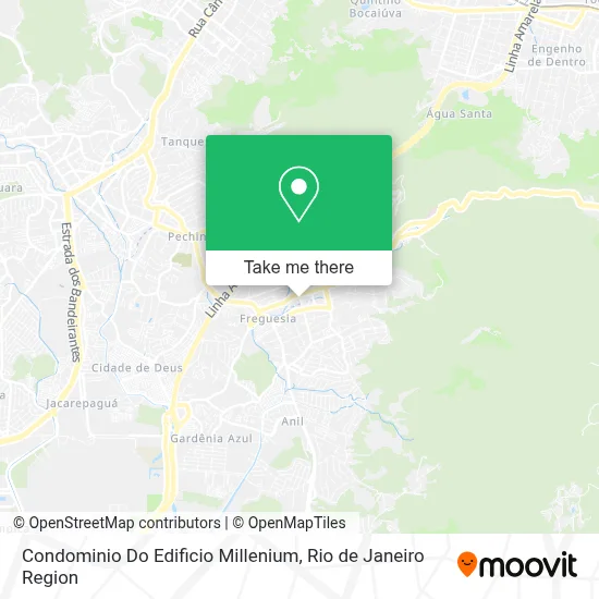 Condominio Do Edificio Millenium map
