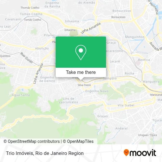 Trio Imóveis map