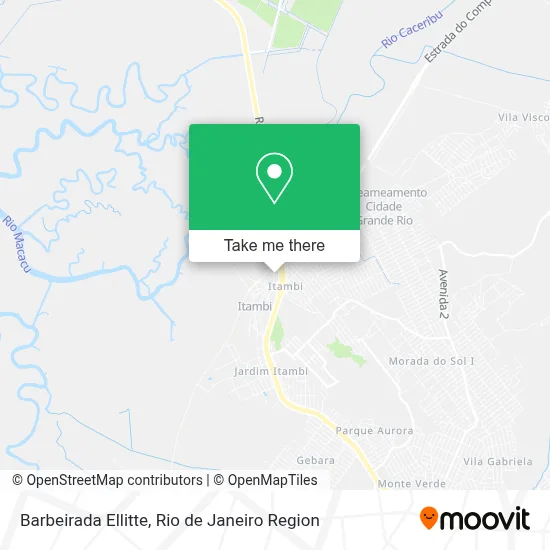 Barbeirada Ellitte map