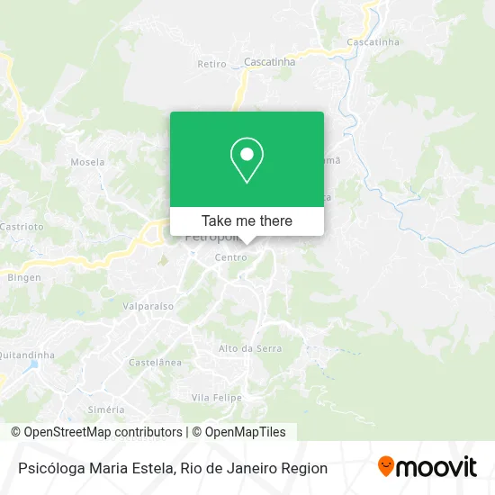 Psicóloga Maria Estela map