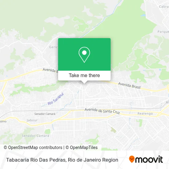 Tabacaria Rio Das Pedras map