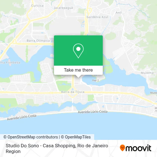 Studio Do Sono - Casa Shopping map