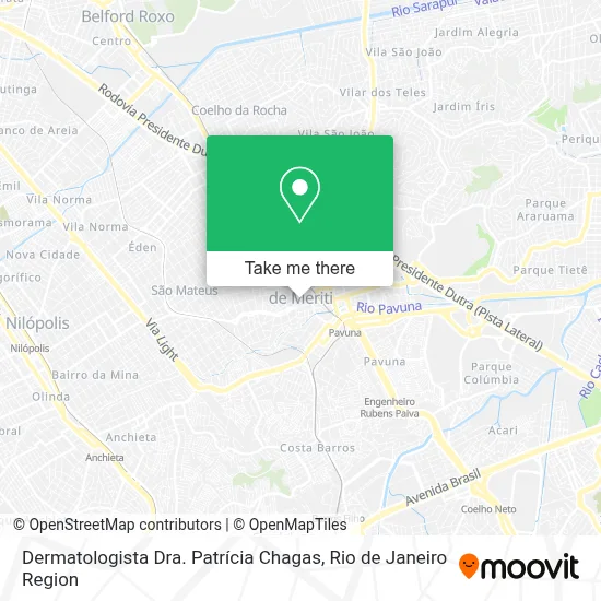Dermatologista Dra. Patrícia Chagas map