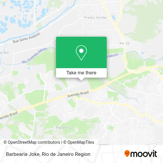 Barbearia Joke map